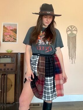 Upcycled Queen Dress